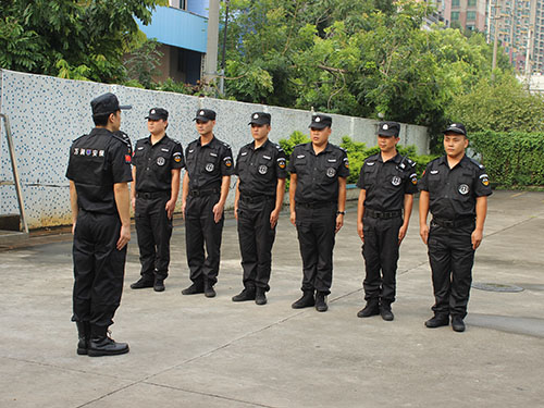 万润安保训练