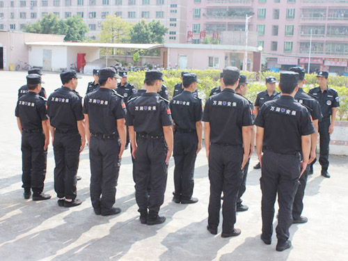 东莞保安训练